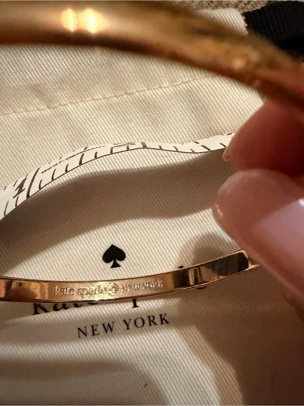 kate spade Gold Polished Bangle Bracelet